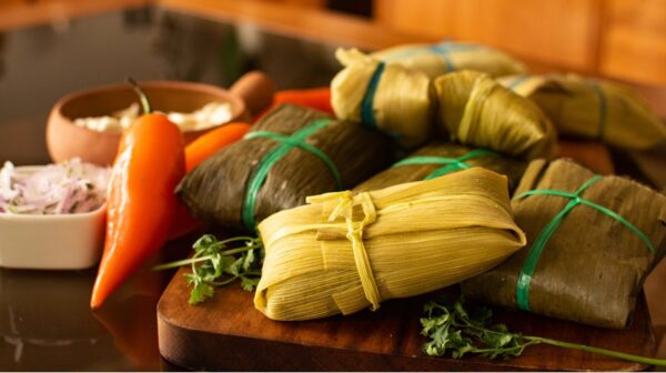 Tamal de pollo o chancho